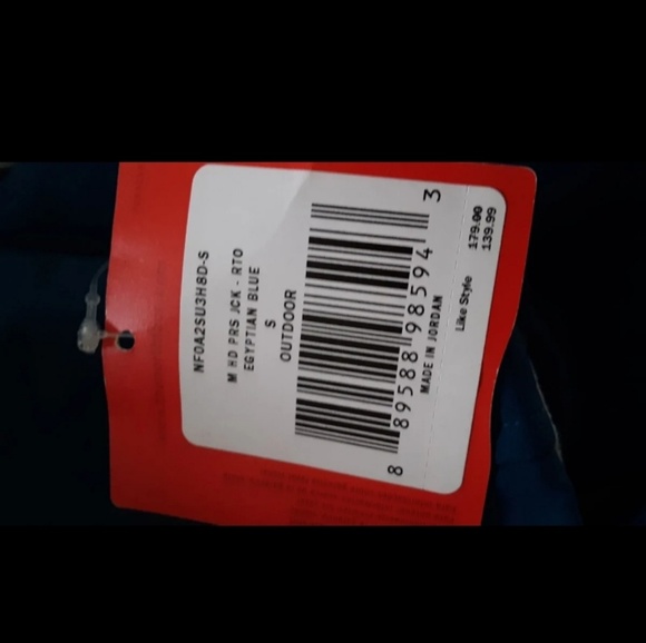 The north face blue size small jacket waterproof - Picture 5 of 6